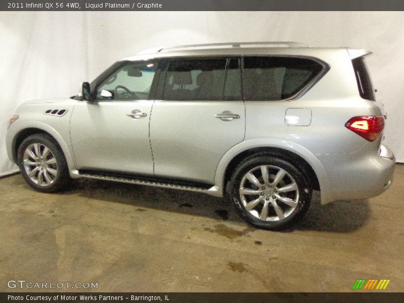 Liquid Platinum / Graphite 2011 Infiniti QX 56 4WD