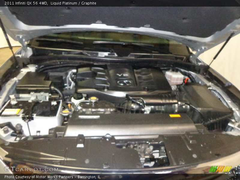 Liquid Platinum / Graphite 2011 Infiniti QX 56 4WD