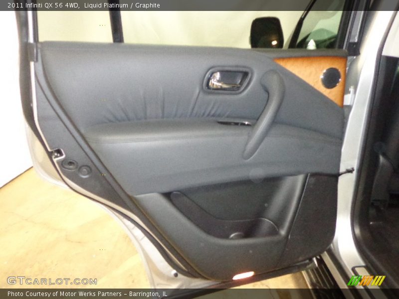 Liquid Platinum / Graphite 2011 Infiniti QX 56 4WD