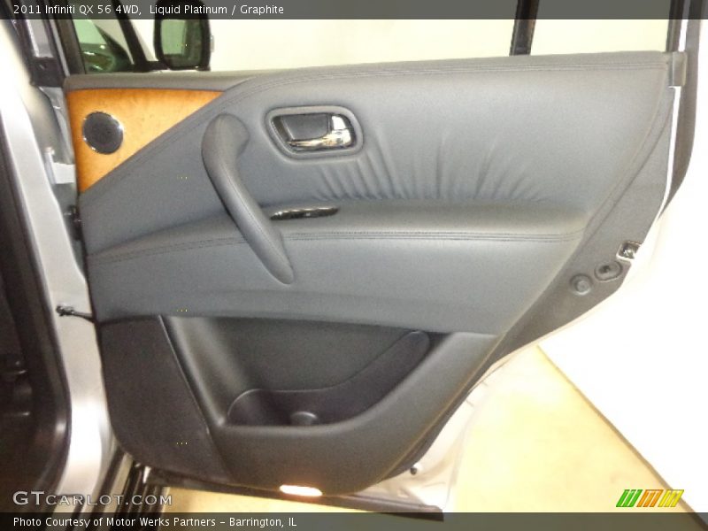 Liquid Platinum / Graphite 2011 Infiniti QX 56 4WD