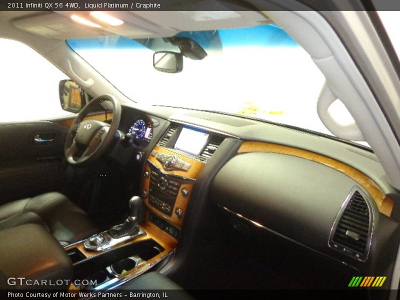 Liquid Platinum / Graphite 2011 Infiniti QX 56 4WD