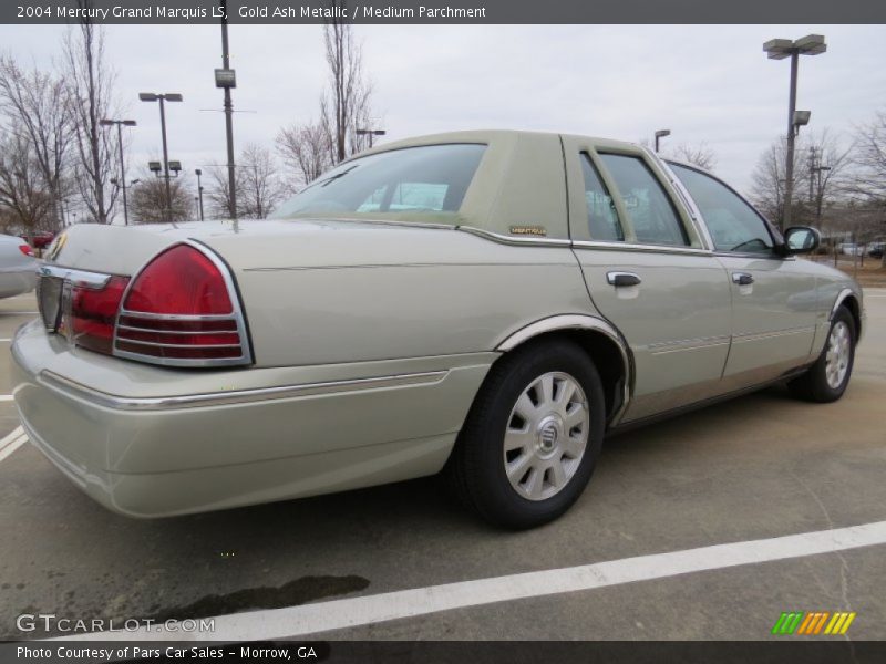Gold Ash Metallic / Medium Parchment 2004 Mercury Grand Marquis LS