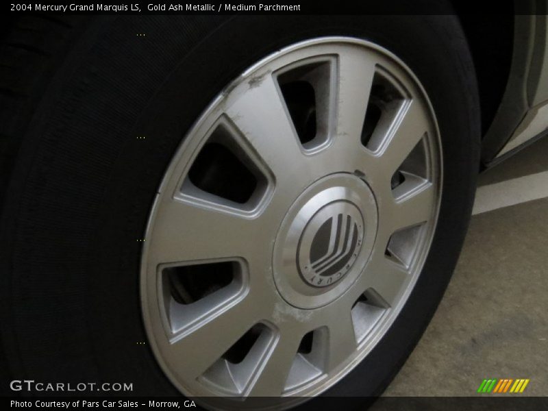 Gold Ash Metallic / Medium Parchment 2004 Mercury Grand Marquis LS