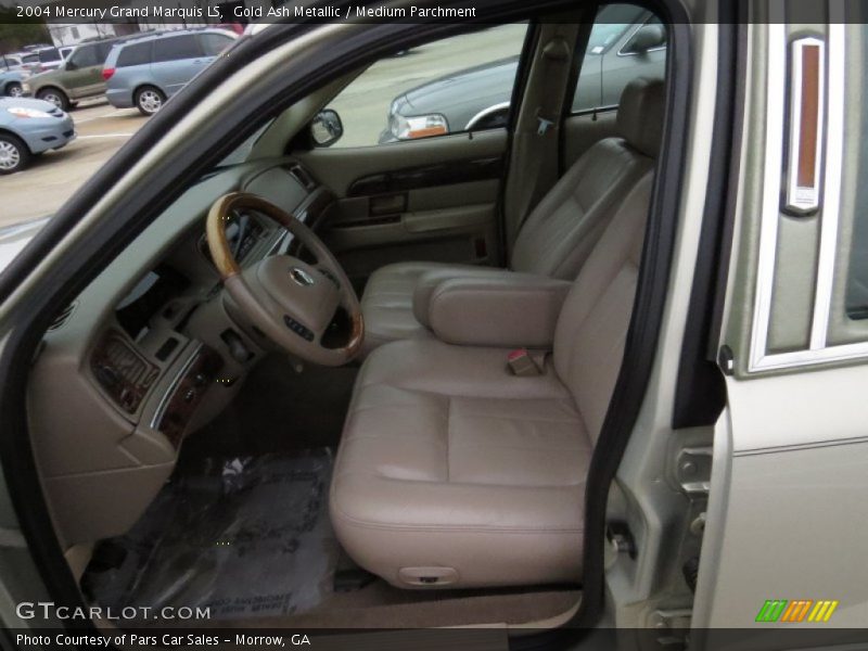Gold Ash Metallic / Medium Parchment 2004 Mercury Grand Marquis LS
