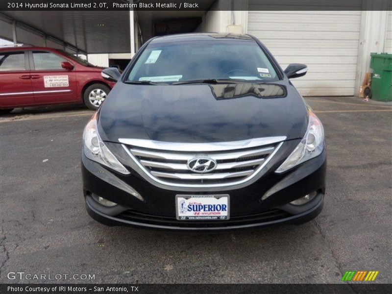 Phantom Black Metallic / Black 2014 Hyundai Sonata Limited 2.0T