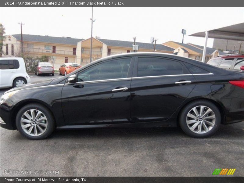 Phantom Black Metallic / Black 2014 Hyundai Sonata Limited 2.0T