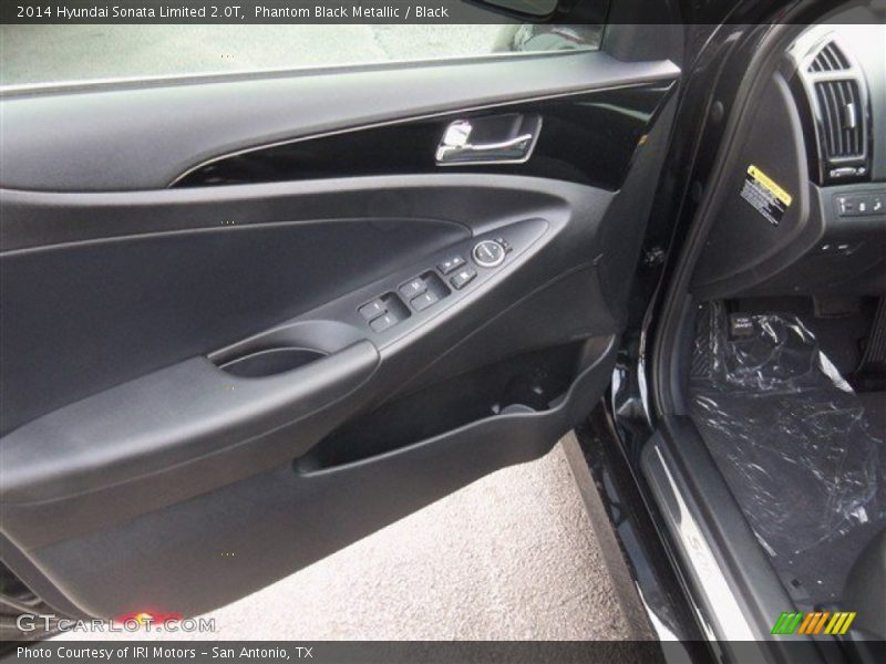Phantom Black Metallic / Black 2014 Hyundai Sonata Limited 2.0T