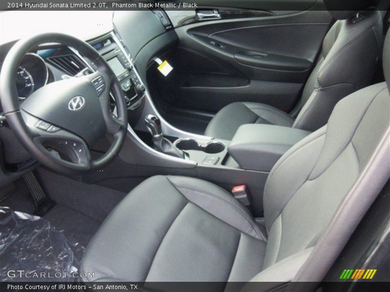 Phantom Black Metallic / Black 2014 Hyundai Sonata Limited 2.0T