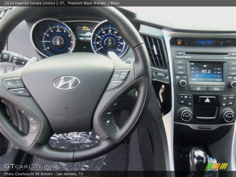 Phantom Black Metallic / Black 2014 Hyundai Sonata Limited 2.0T
