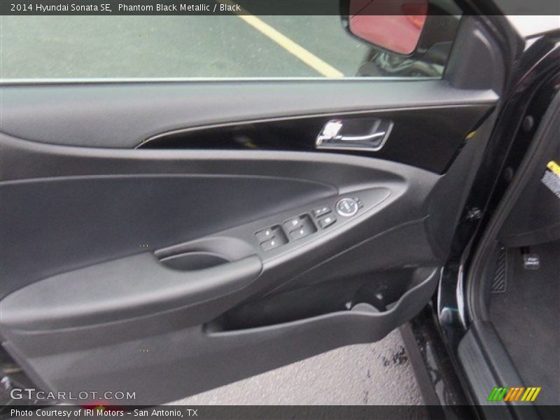 Phantom Black Metallic / Black 2014 Hyundai Sonata SE