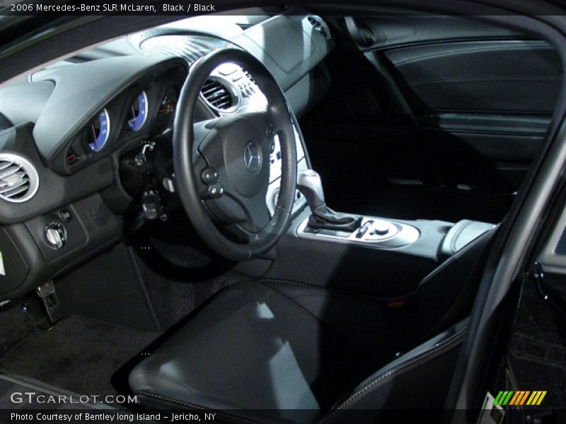  2006 SLR McLaren Black Interior