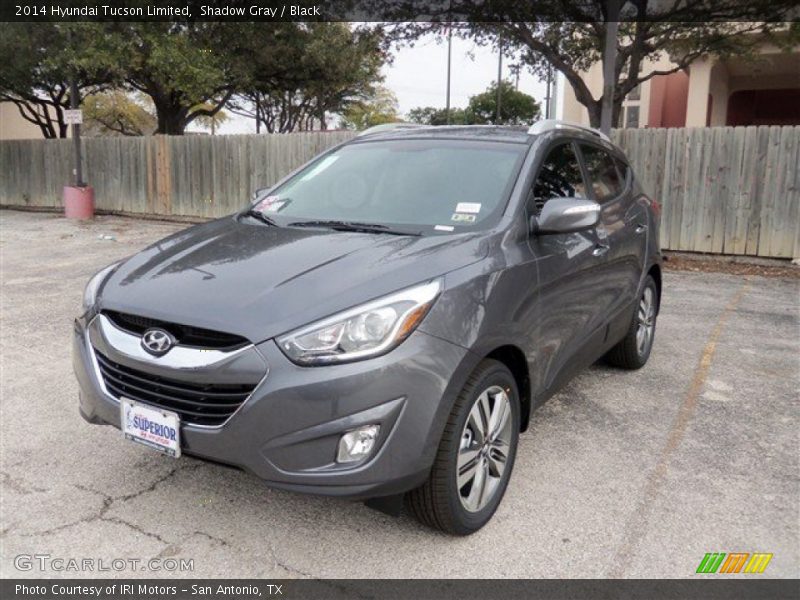 Shadow Gray / Black 2014 Hyundai Tucson Limited