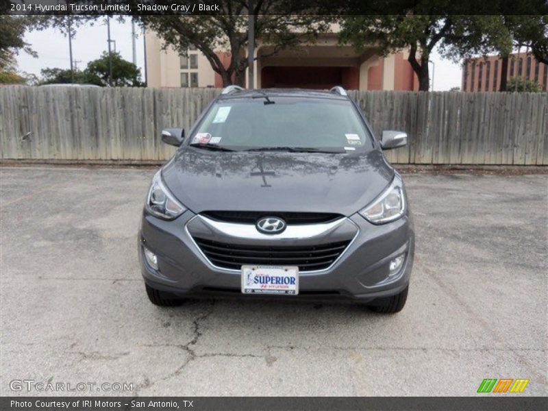 Shadow Gray / Black 2014 Hyundai Tucson Limited