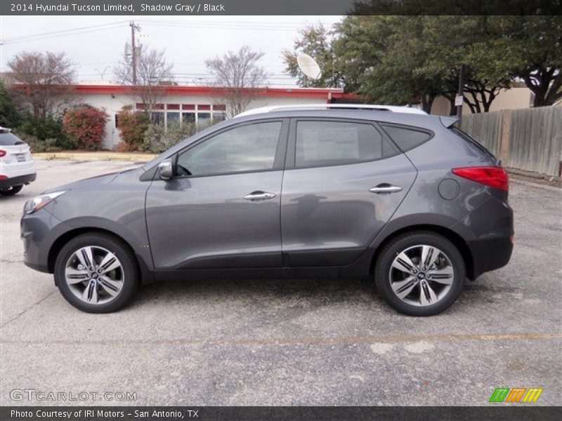 Shadow Gray / Black 2014 Hyundai Tucson Limited