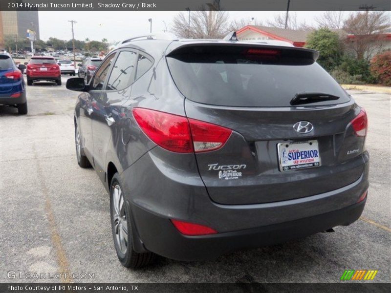 Shadow Gray / Black 2014 Hyundai Tucson Limited