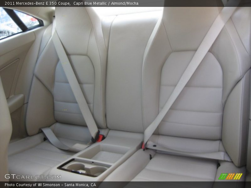 Capri Blue Metallic / Almond/Mocha 2011 Mercedes-Benz E 350 Coupe