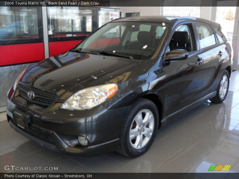 Black Sand Pearl / Dark Gray 2006 Toyota Matrix XR