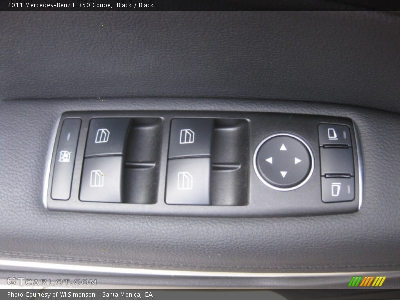 Black / Black 2011 Mercedes-Benz E 350 Coupe