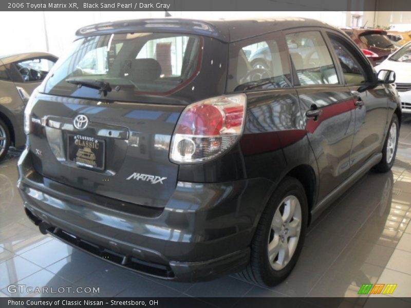 Black Sand Pearl / Dark Gray 2006 Toyota Matrix XR