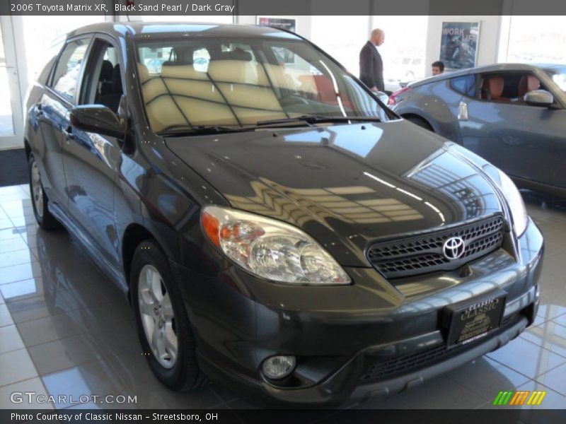 Black Sand Pearl / Dark Gray 2006 Toyota Matrix XR