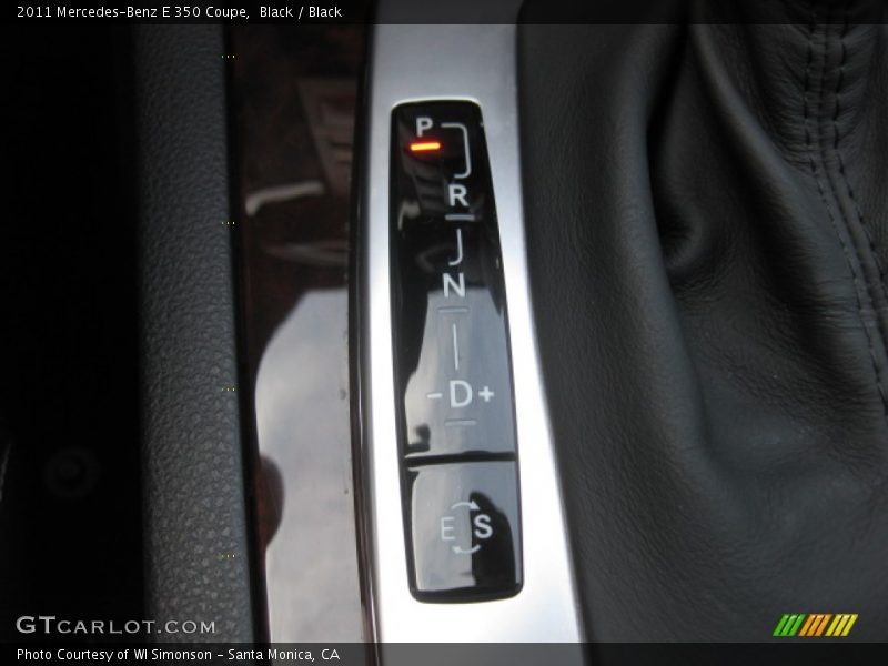 Black / Black 2011 Mercedes-Benz E 350 Coupe