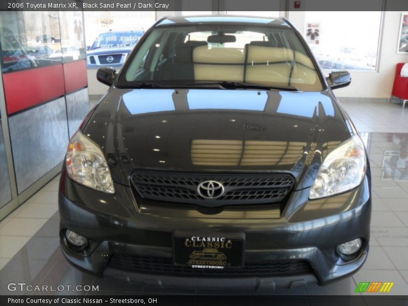 Black Sand Pearl / Dark Gray 2006 Toyota Matrix XR