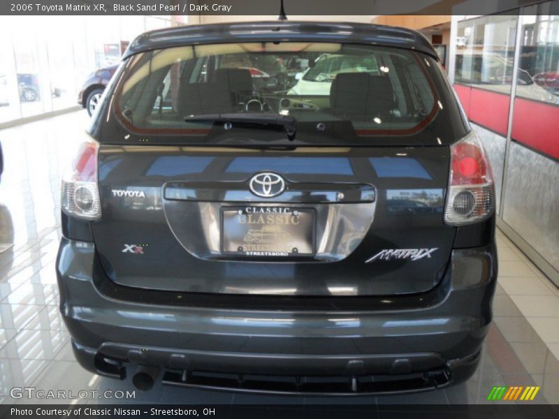 Black Sand Pearl / Dark Gray 2006 Toyota Matrix XR