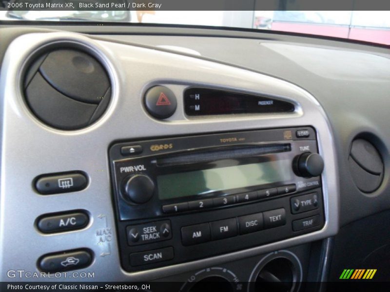 Black Sand Pearl / Dark Gray 2006 Toyota Matrix XR