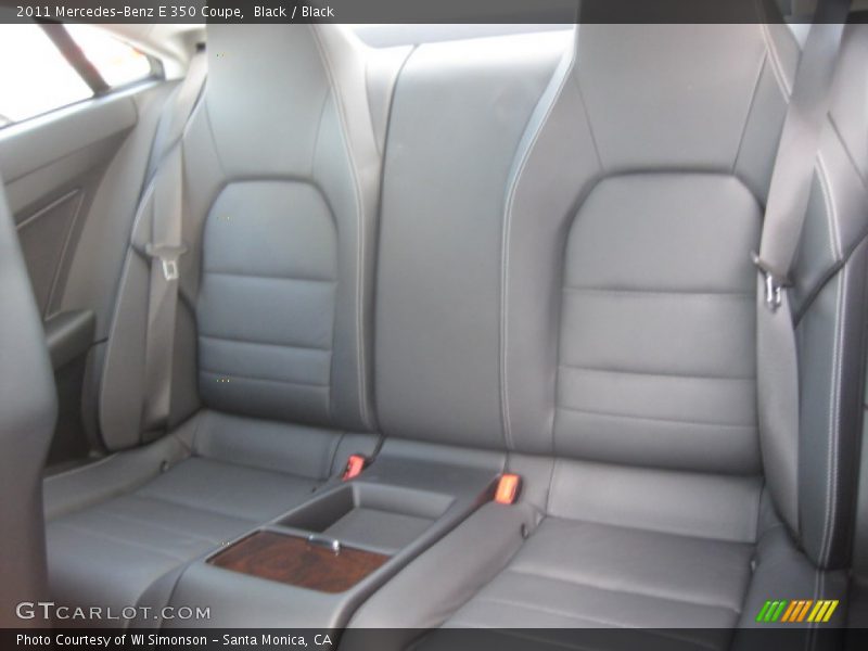 Black / Black 2011 Mercedes-Benz E 350 Coupe