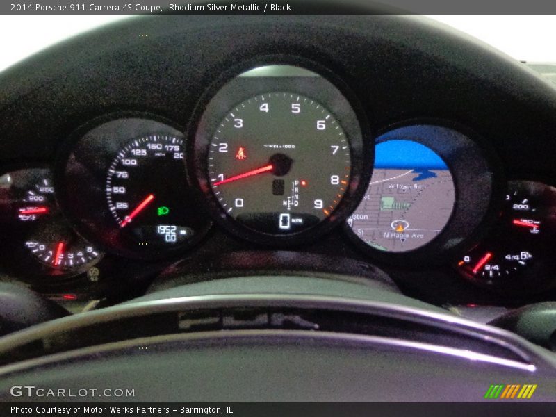  2014 911 Carrera 4S Coupe Carrera 4S Coupe Gauges