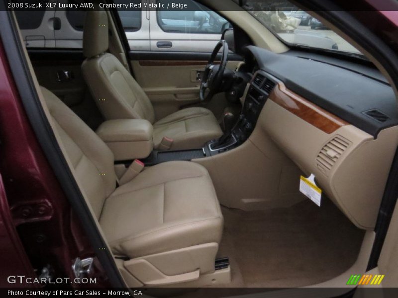 Cranberry Red Metallic / Beige 2008 Suzuki XL7 Luxury AWD