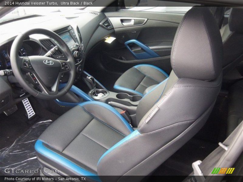 Ultra Black / Black 2014 Hyundai Veloster Turbo