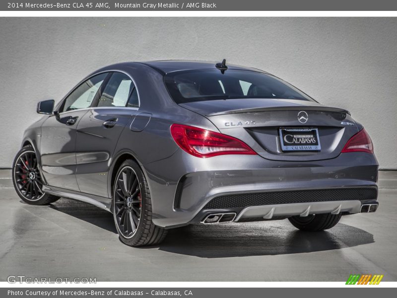 Mountain Gray Metallic / AMG Black 2014 Mercedes-Benz CLA 45 AMG