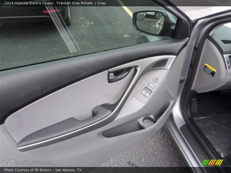Door Panel of 2014 Elantra Coupe 