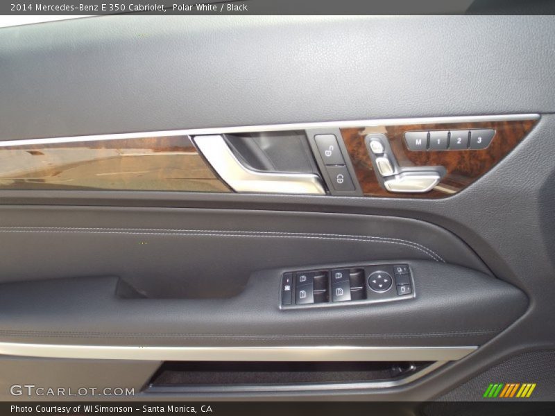 Polar White / Black 2014 Mercedes-Benz E 350 Cabriolet