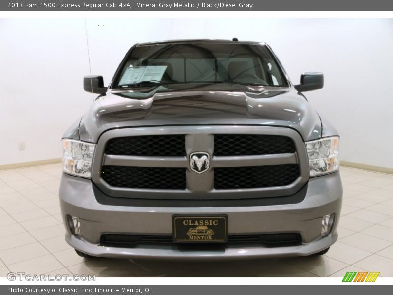 Mineral Gray Metallic / Black/Diesel Gray 2013 Ram 1500 Express Regular Cab 4x4