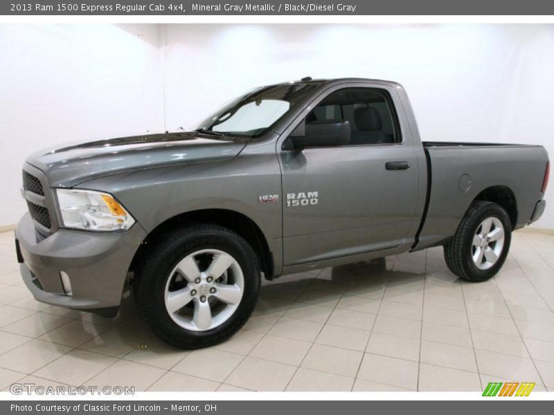 Mineral Gray Metallic / Black/Diesel Gray 2013 Ram 1500 Express Regular Cab 4x4