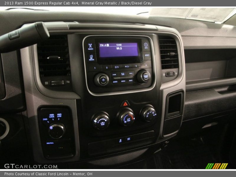 Mineral Gray Metallic / Black/Diesel Gray 2013 Ram 1500 Express Regular Cab 4x4