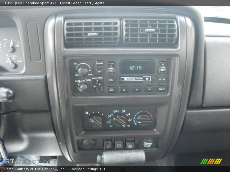 Forest Green Pearl / Agate 1999 Jeep Cherokee Sport 4x4