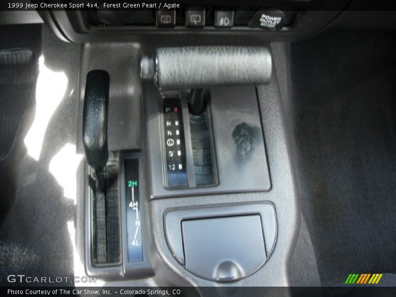 Forest Green Pearl / Agate 1999 Jeep Cherokee Sport 4x4