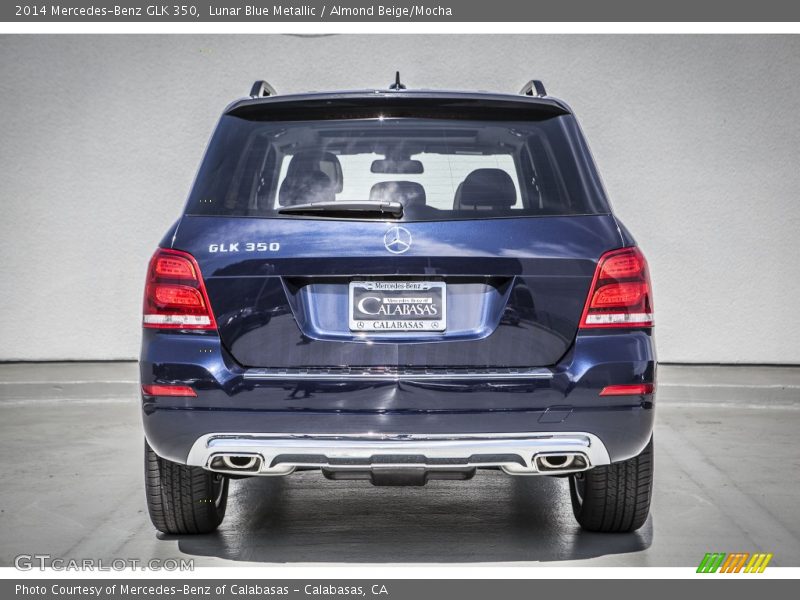 Lunar Blue Metallic / Almond Beige/Mocha 2014 Mercedes-Benz GLK 350