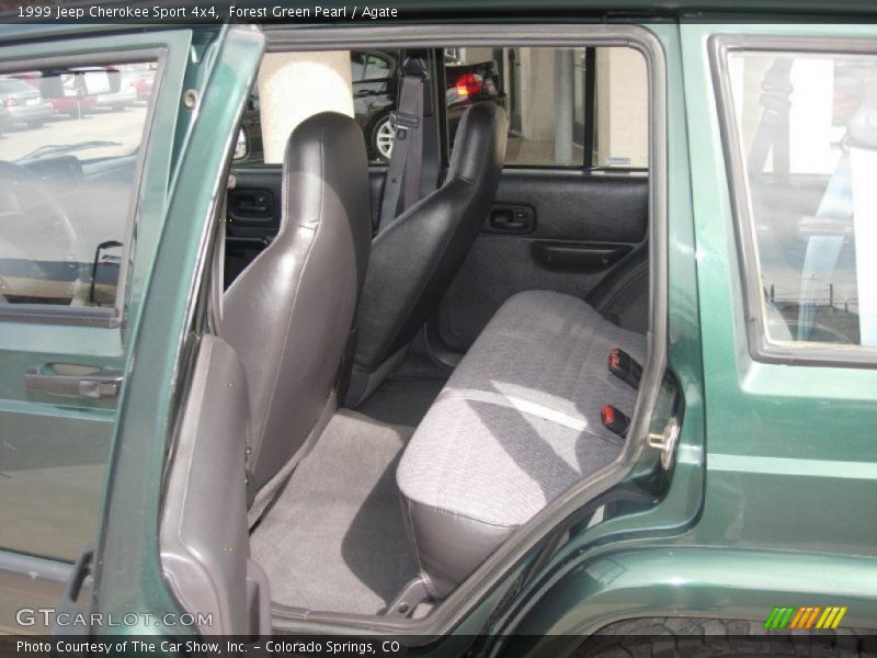 Forest Green Pearl / Agate 1999 Jeep Cherokee Sport 4x4