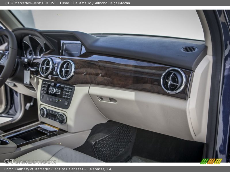Lunar Blue Metallic / Almond Beige/Mocha 2014 Mercedes-Benz GLK 350