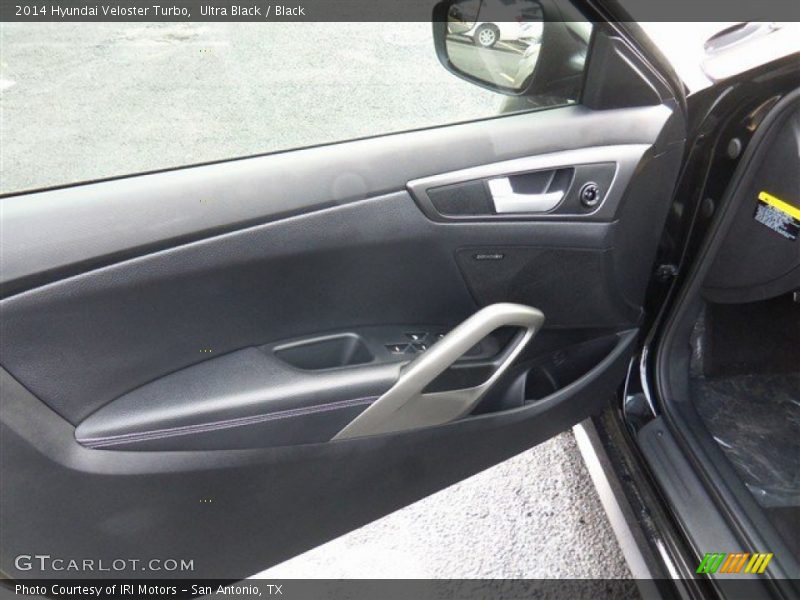 Ultra Black / Black 2014 Hyundai Veloster Turbo