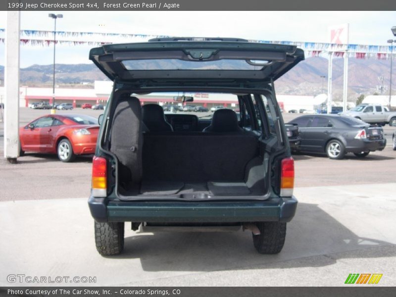 Forest Green Pearl / Agate 1999 Jeep Cherokee Sport 4x4