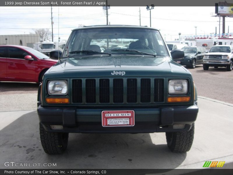 Forest Green Pearl / Agate 1999 Jeep Cherokee Sport 4x4