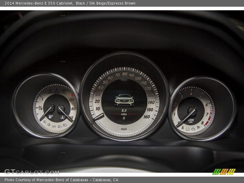 Black / Silk Beige/Espresso Brown 2014 Mercedes-Benz E 350 Cabriolet