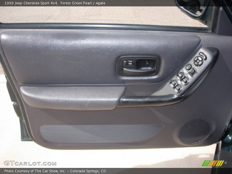 Forest Green Pearl / Agate 1999 Jeep Cherokee Sport 4x4