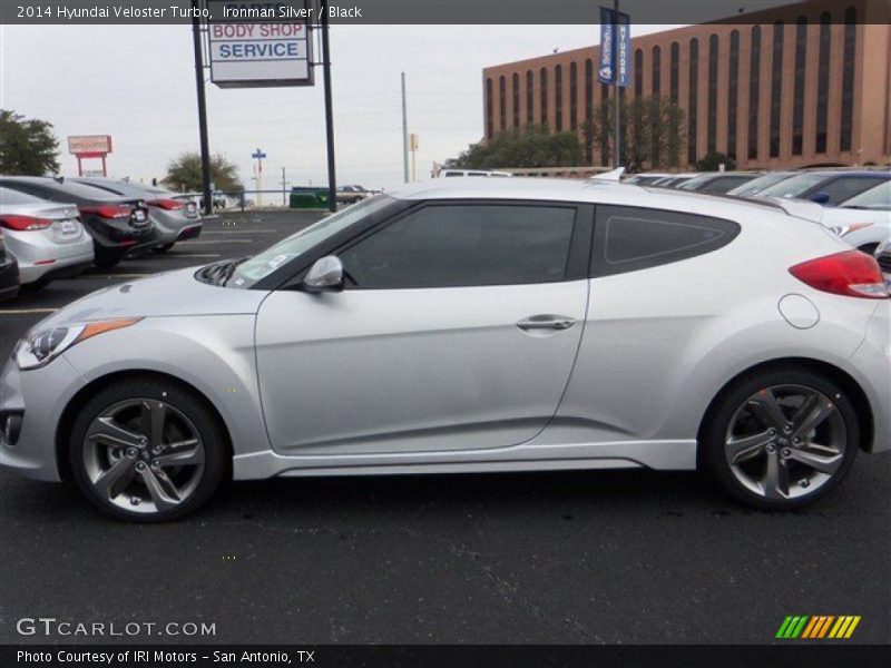 Ironman Silver / Black 2014 Hyundai Veloster Turbo