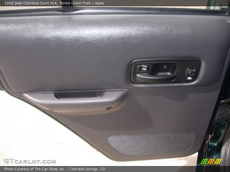 Forest Green Pearl / Agate 1999 Jeep Cherokee Sport 4x4